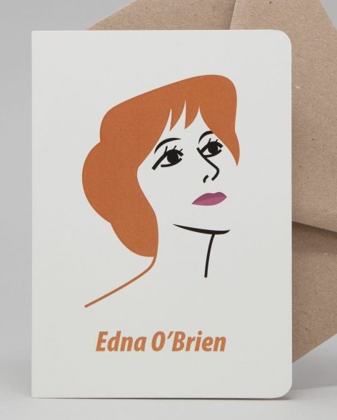 At It Again Edna O'Brien card
