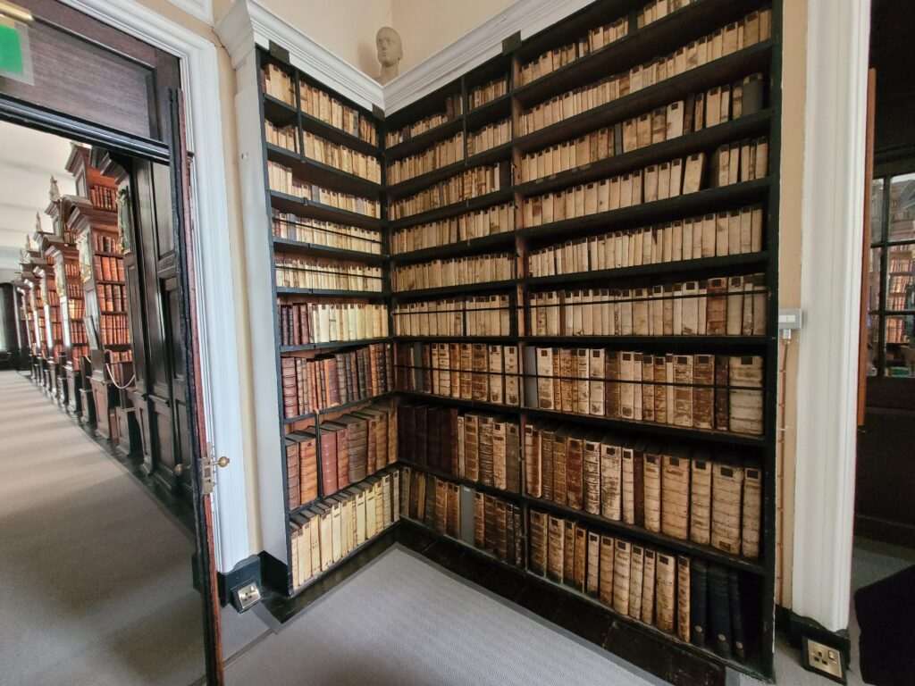 Bouhereau Books Bouhereau books in the Old reading room