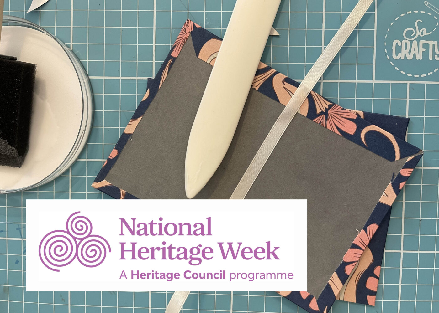 Heritage Week bookmaking activity for chuildren august 2025