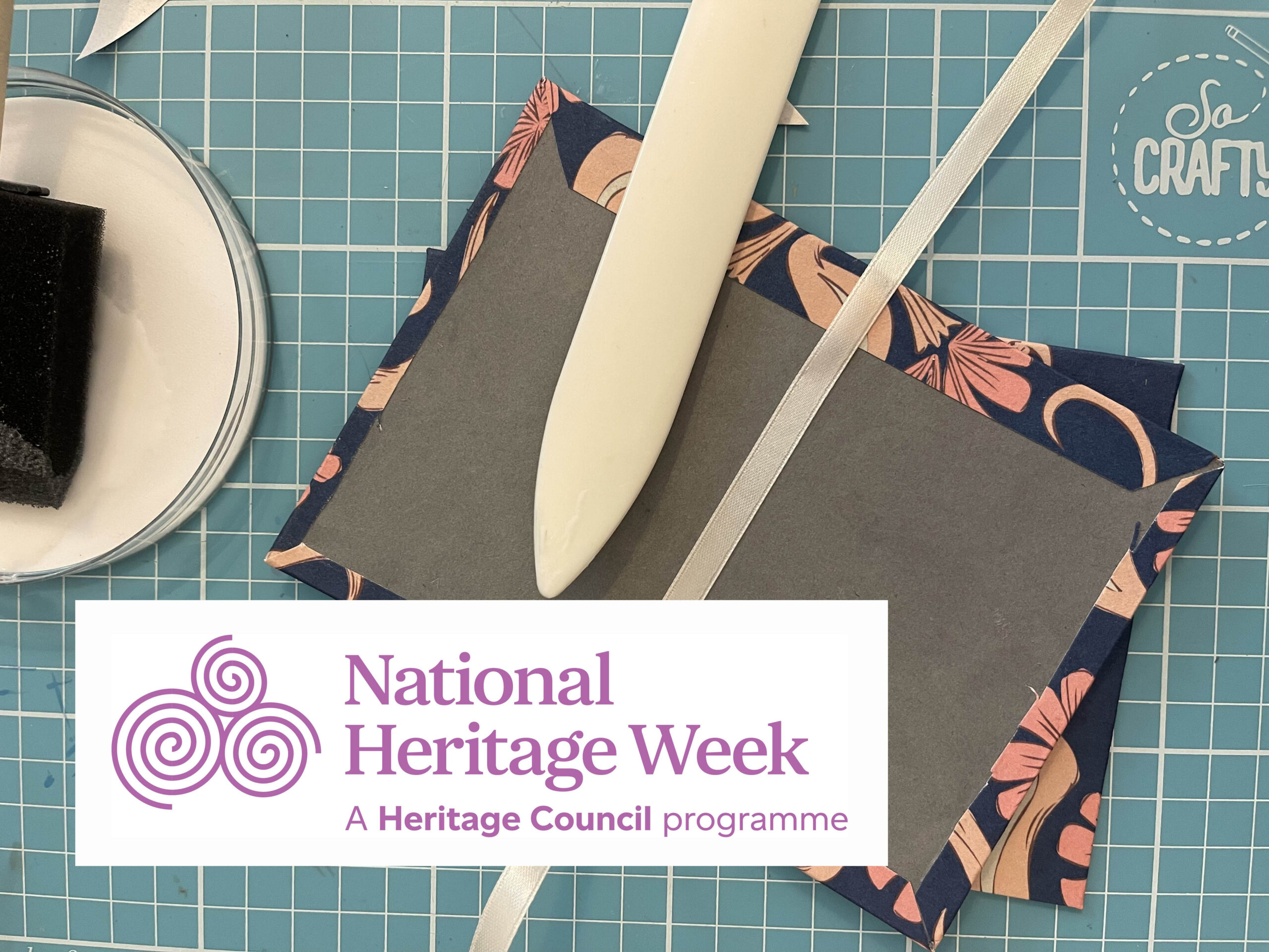 Heritage Week bookmaking activity for chuildren august 2025
