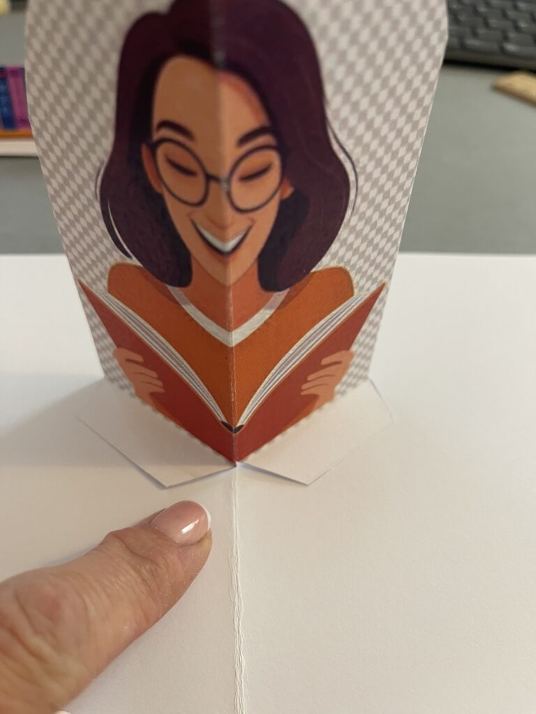 pop-up librarian