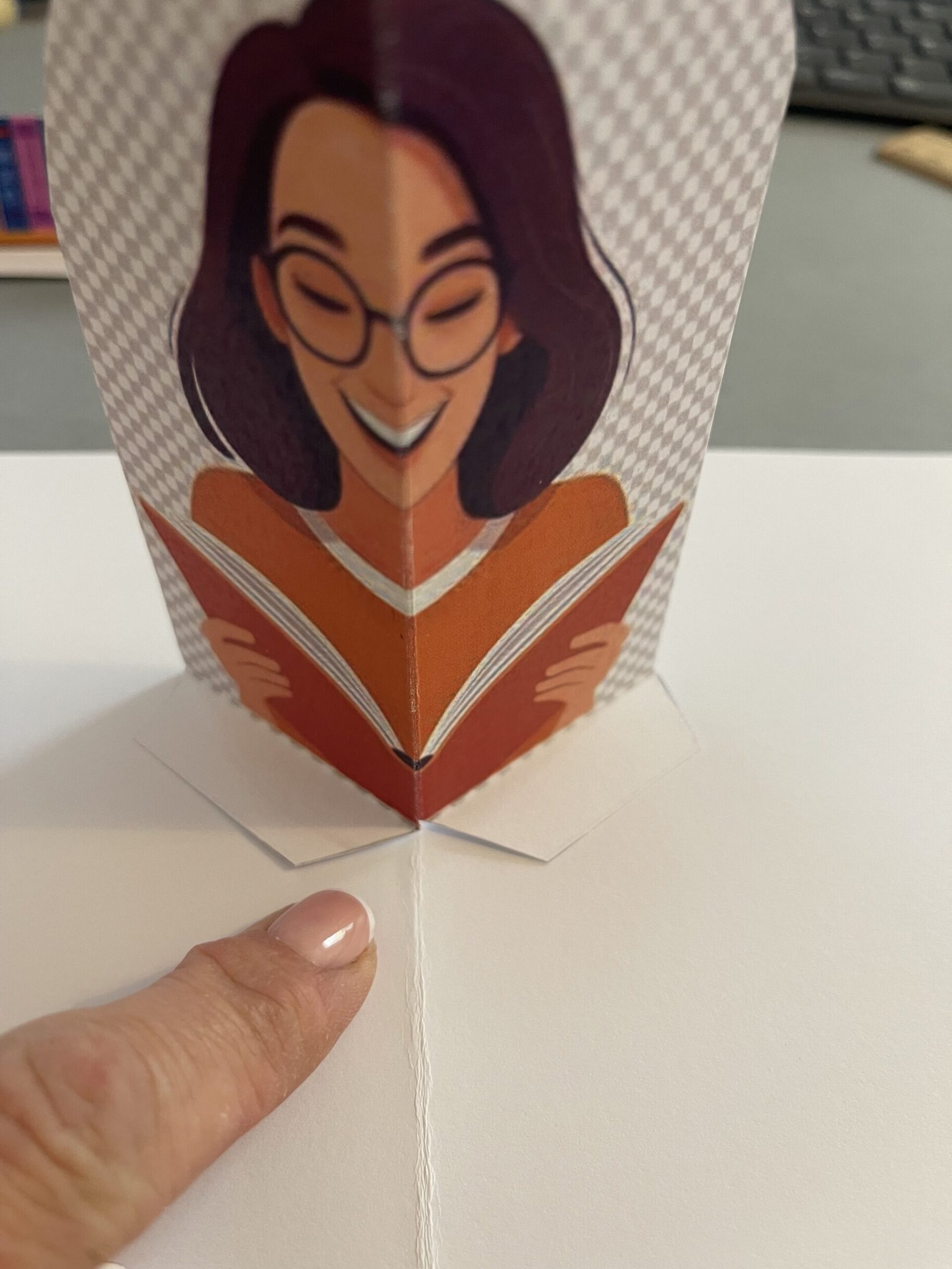 pop-up librarian