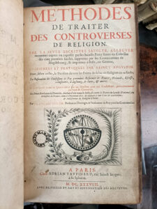 Title page of a 17th century book