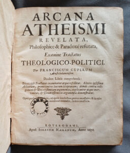 Title page of a 17th-century book. 